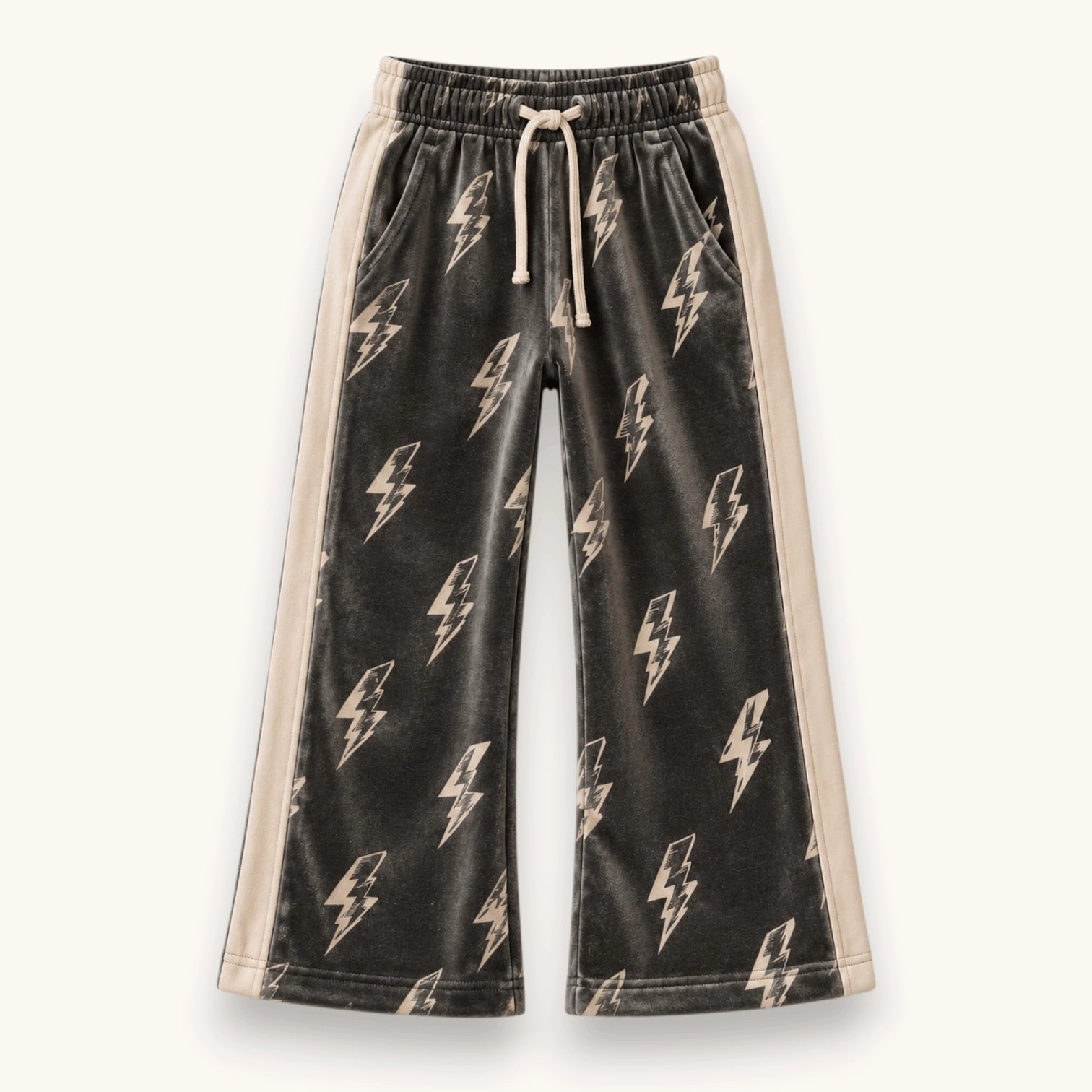 Thunderbolt Velvet Sweatpant