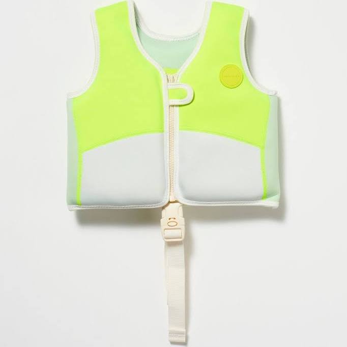 Sunnylife Swim Vest Blue Neon