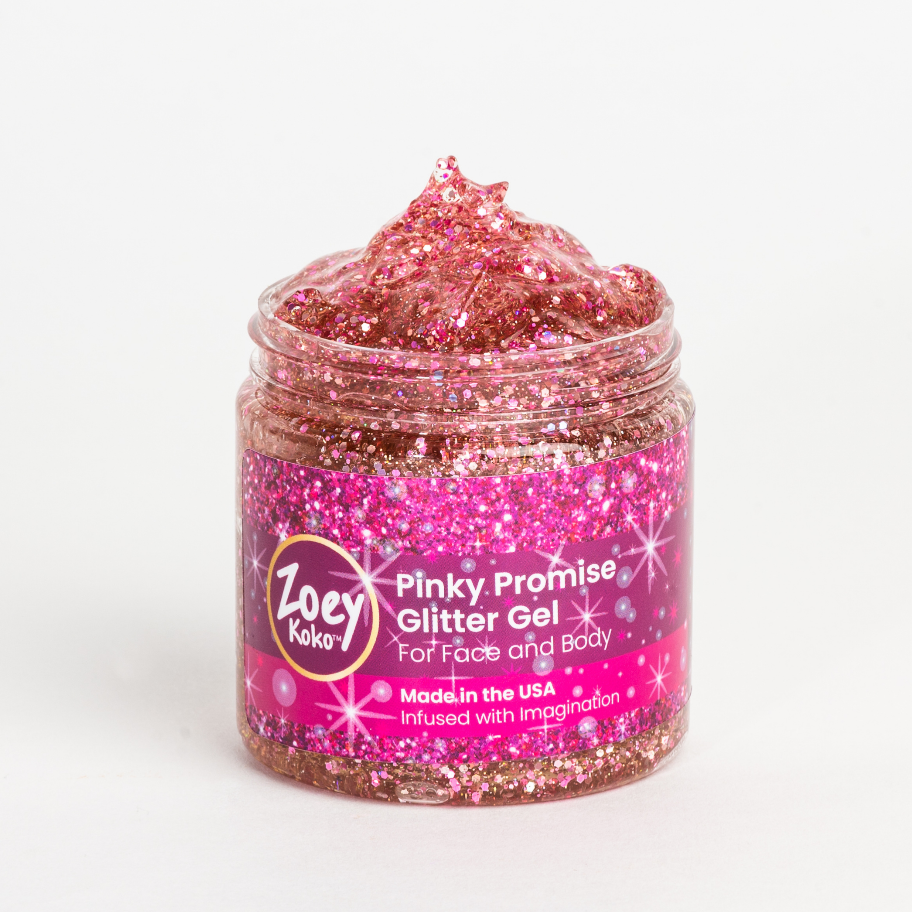 Zoey Koko Pinky Promise Glitter Gel
