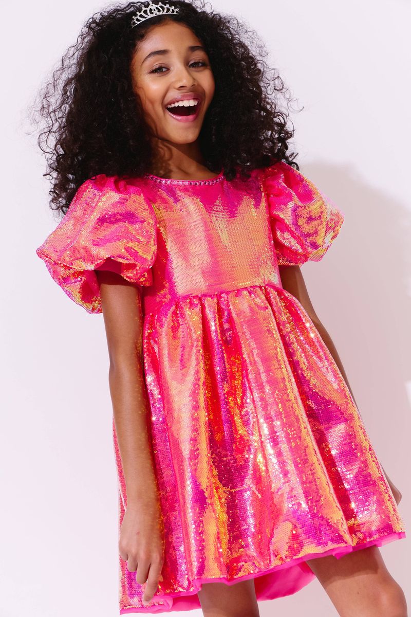 Lola and the Boys Scarlet Party Dress