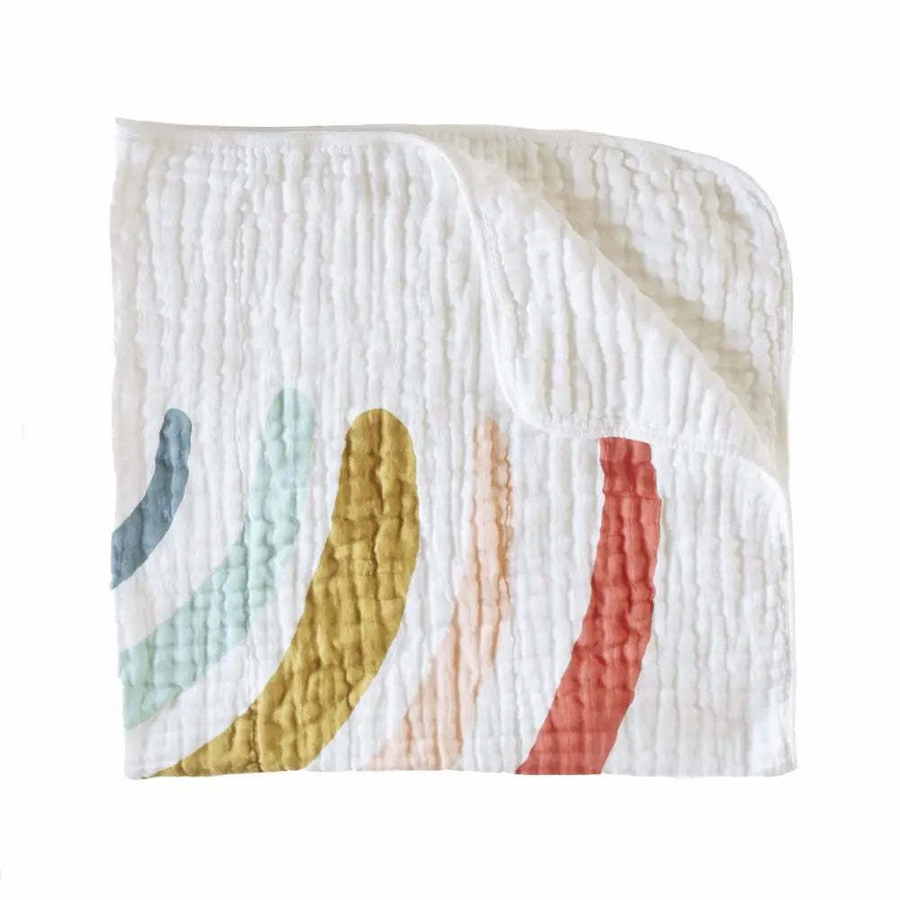 MUSLIN QUILT- RAINBOW