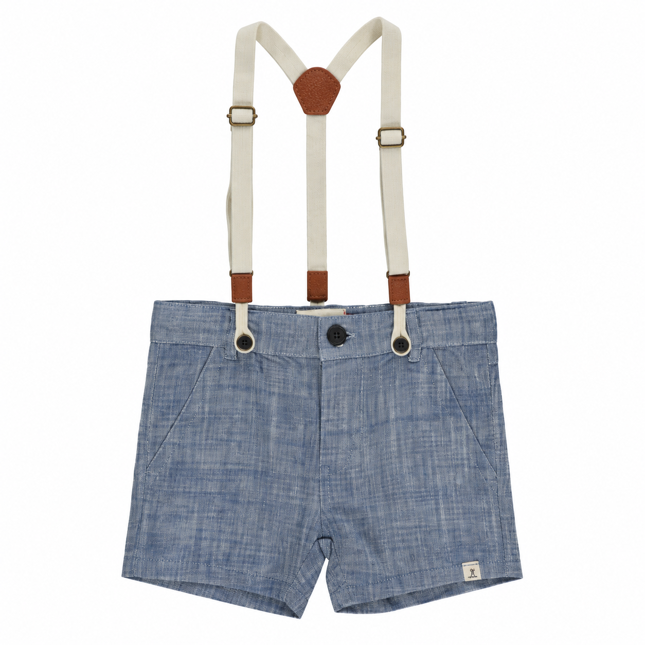 Captain Shorts with Removable Suspenders