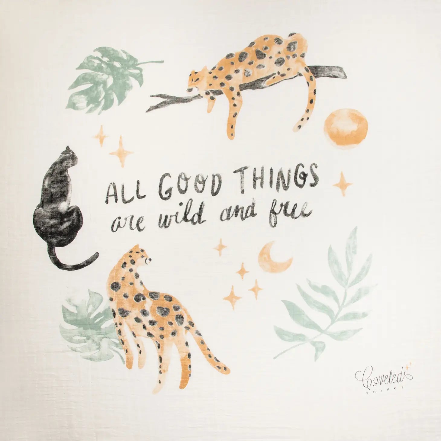 ALL GOOD THINGS ORGANIC SWADDLE BLANKET