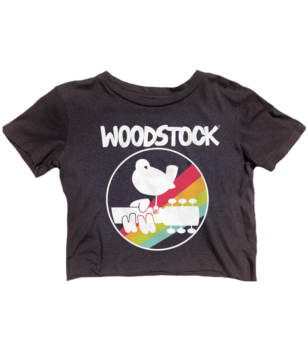 Rowdy Sprout Woodstock Organic not quite crop Tee