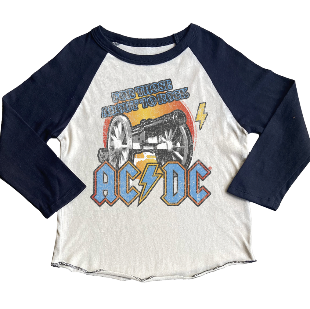 Rowdy Sprout ACDC About to Rock Raglan