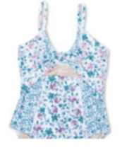 Shade Critters Floral Patchwork Swim Suit