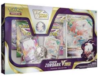 Pokémon Hisuian Zoroark V Starr Premium Collection