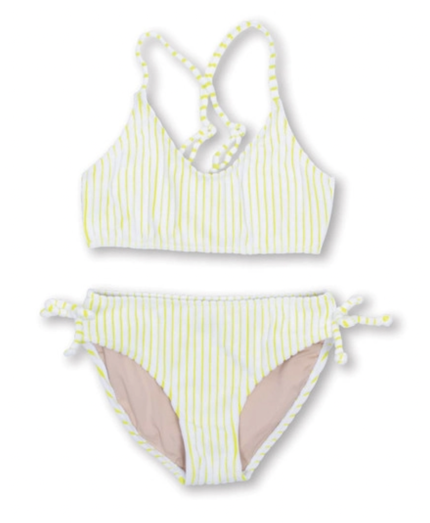 Shade Critters Terry Lemon Stripe Bikini