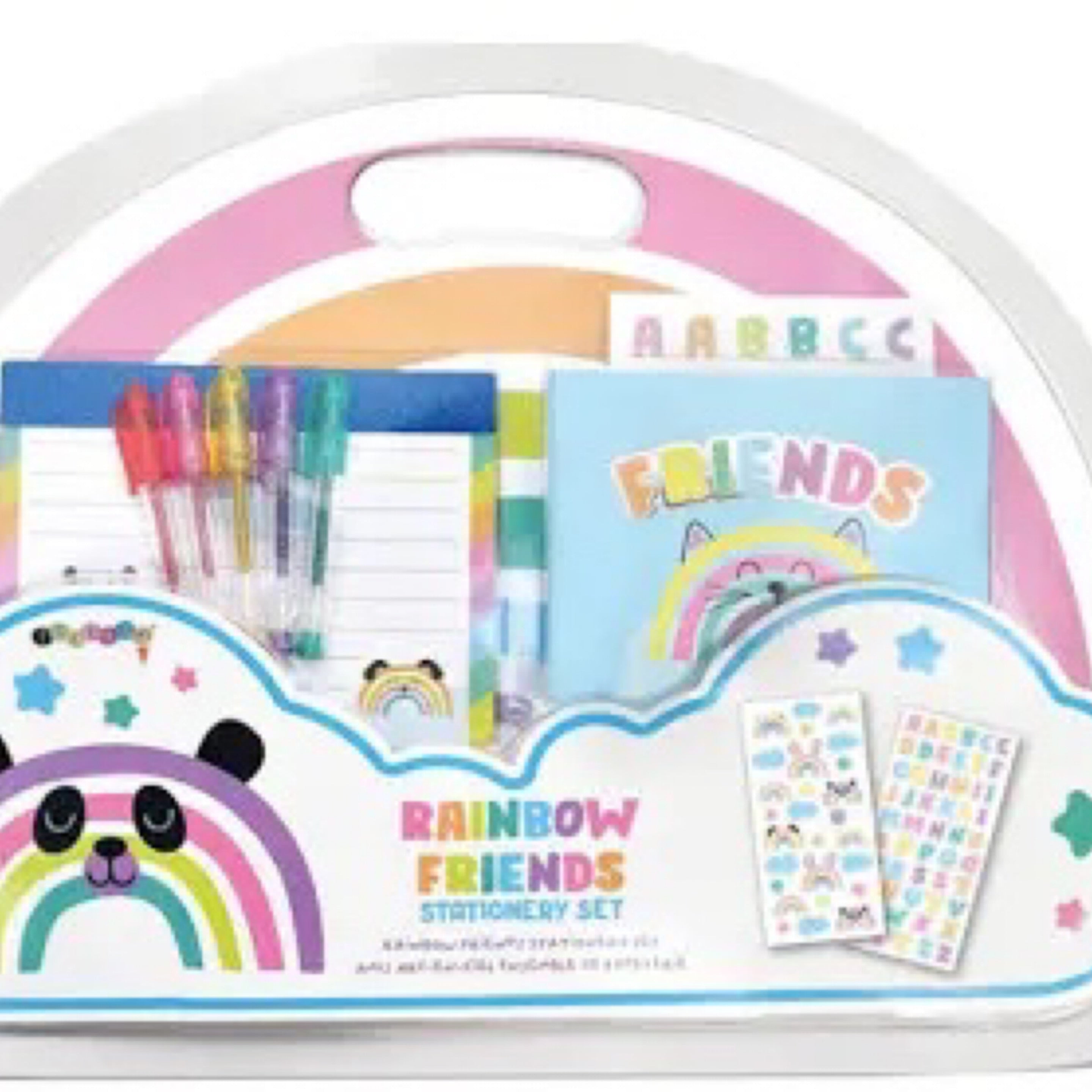 Iscream Rainbow friends stationary set