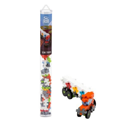 Plus Plus Semi Truck 3D Puzzle