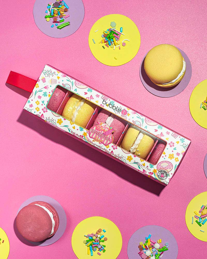 Bubble T Cosmetics Bubble Tea Bath Bomb Gift Set