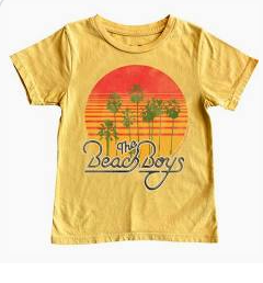 Rowdy Sprout  Organic The Beach Boys tee