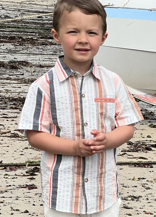 Poppet and Fox Tulum Button Up Shirt Boys