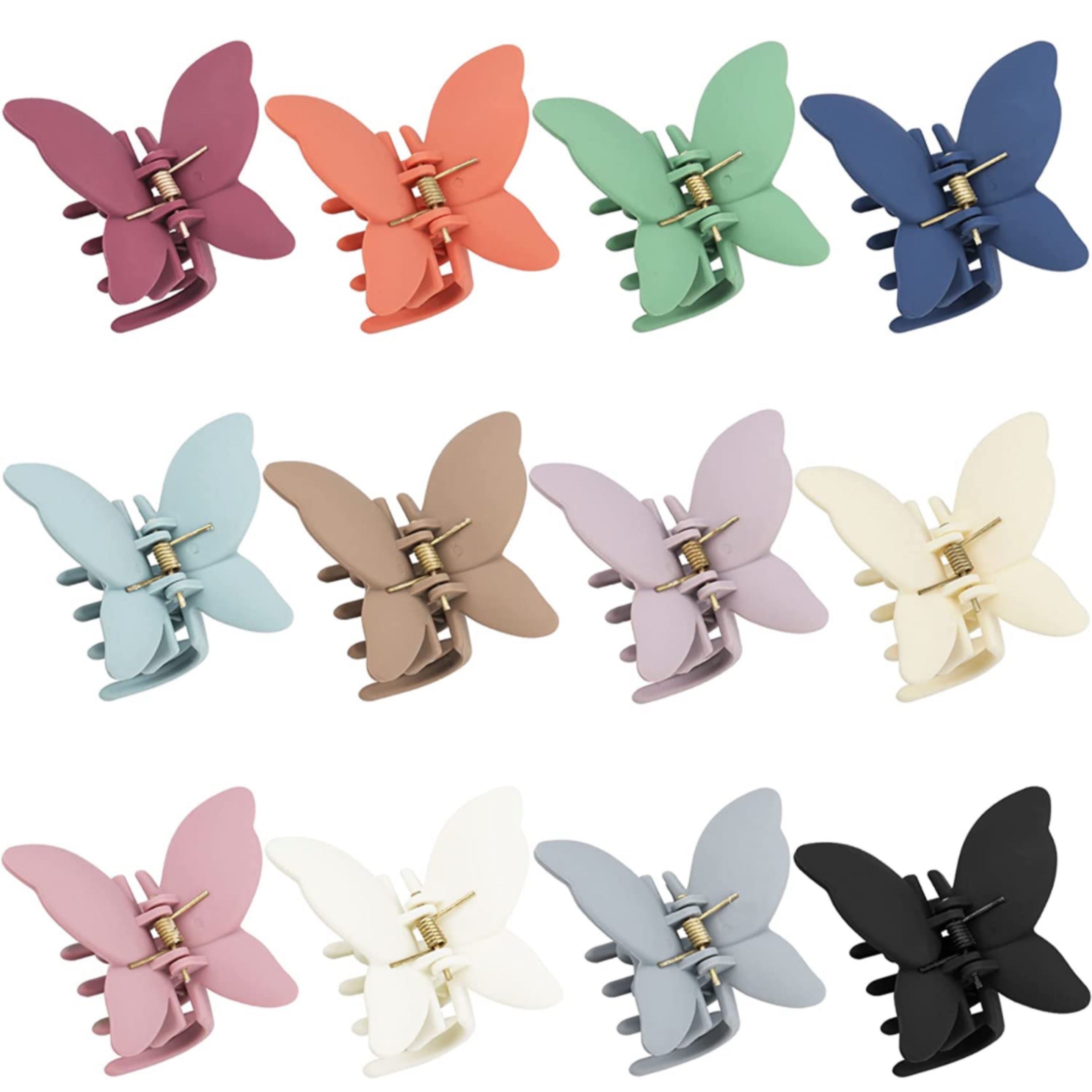 Butterfly Claw Hair Clips