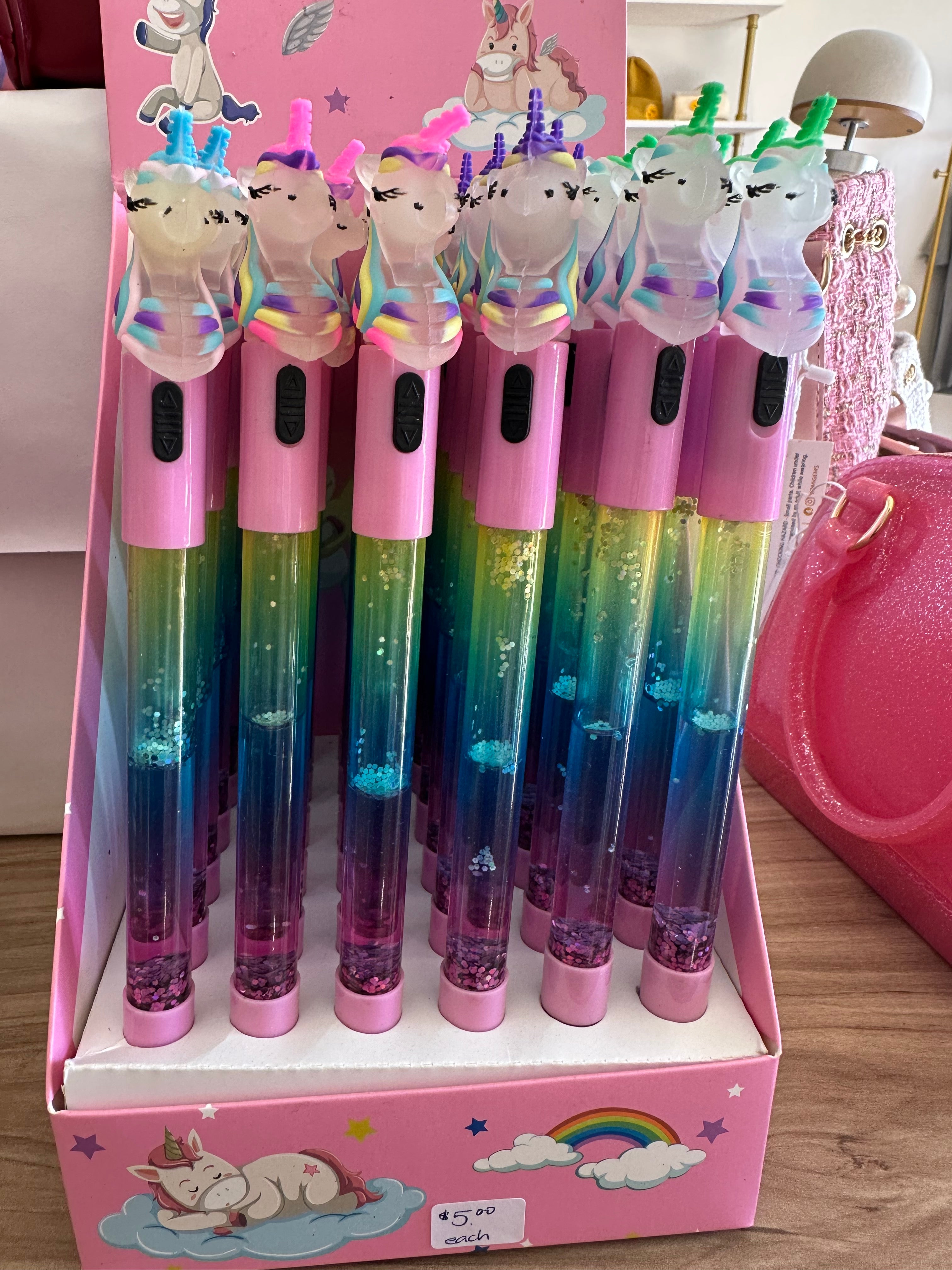 Light Up Unicorn Pen