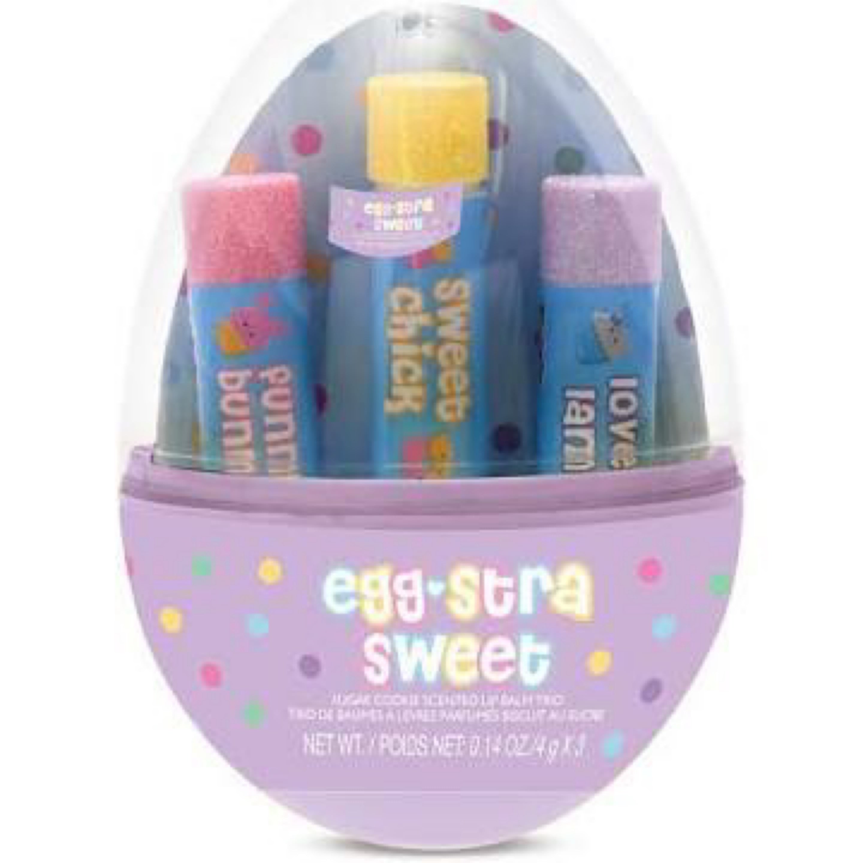 Iscream egg stra Sweet Lip Balm Trio