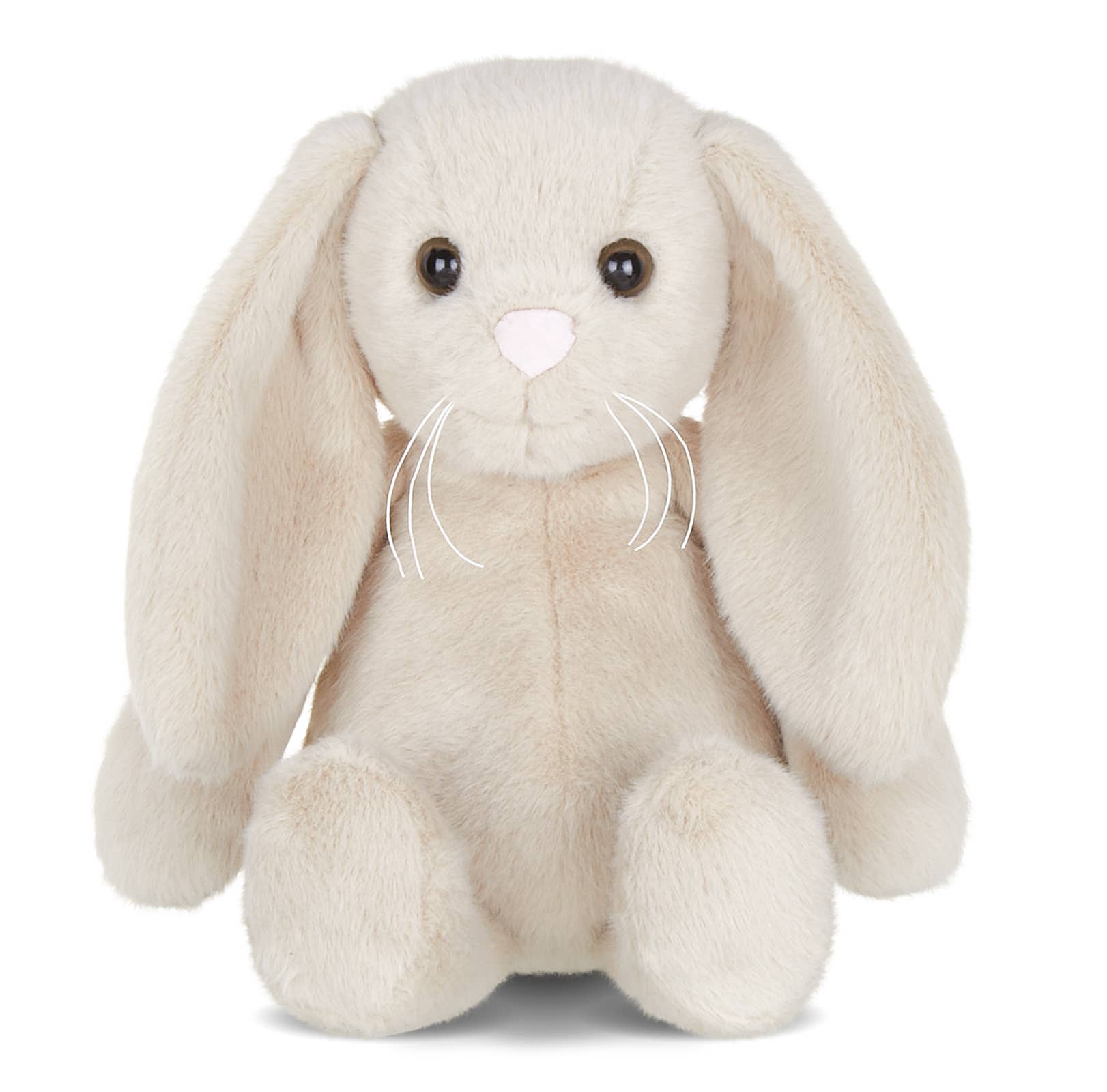 Bearington Snuggle Bunny Tan Plush Bunny Rabbit Stuffed Animal