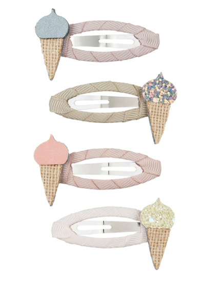 Mimi & Lula Ice Cream Hair Clip Set