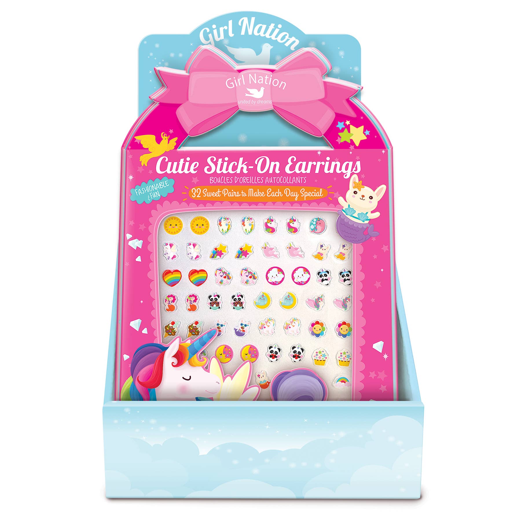 Cutie Stick-On Earrings 32 pairs