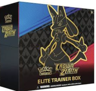 Pokemon Elite Trainer Box Crown Zenith