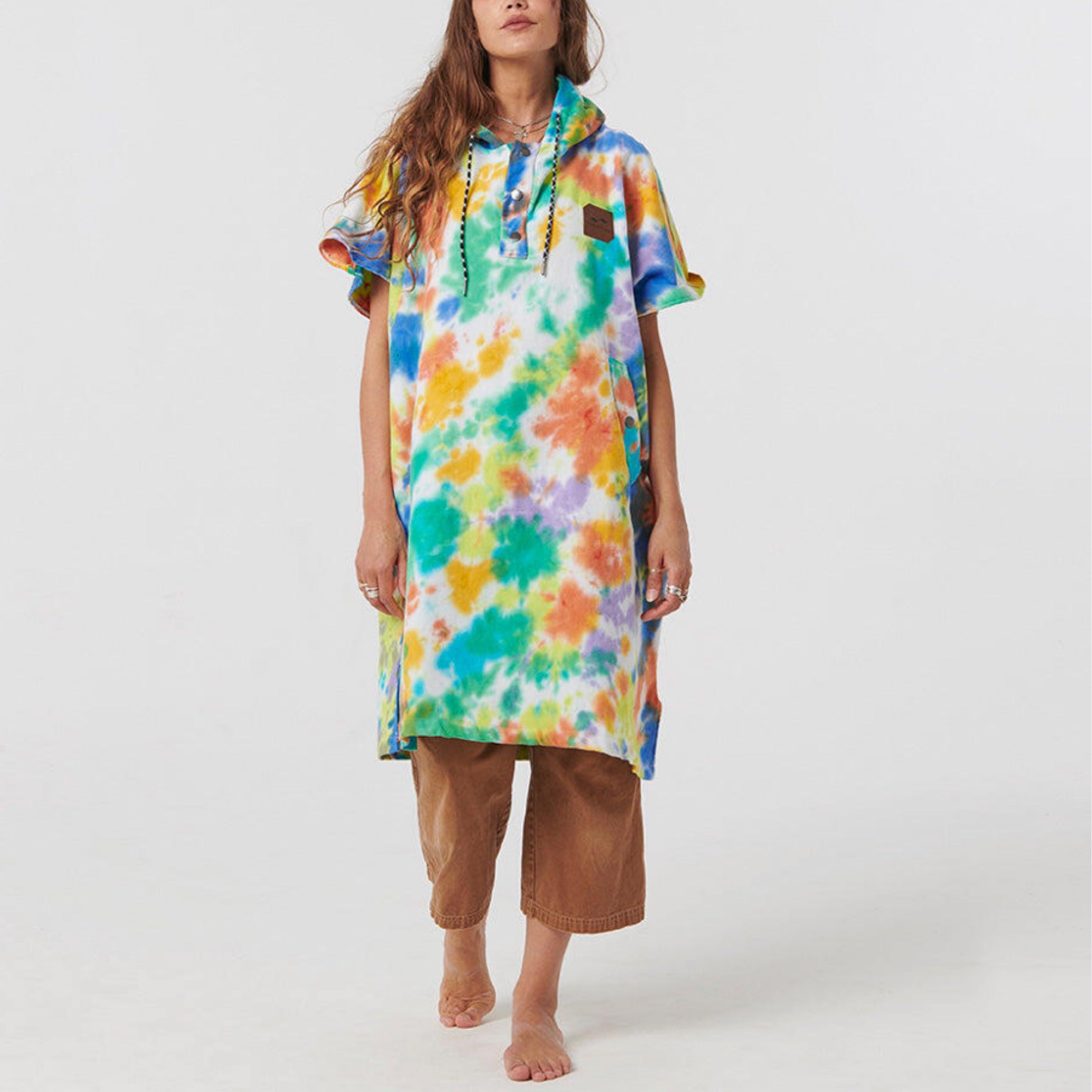 Slowtide Tye Dye Quick Dry  Changing Poncho