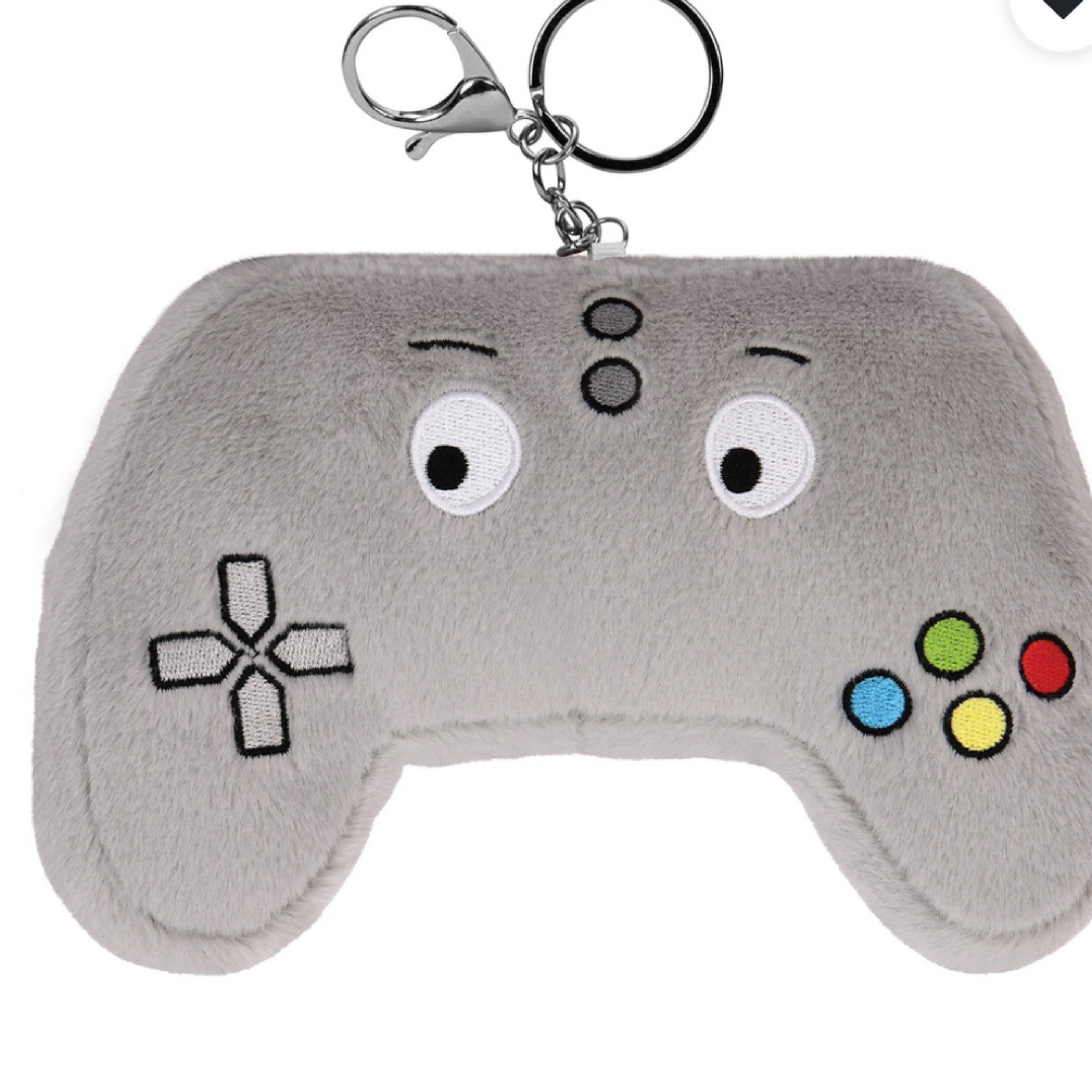 Iscream remote game control plush keychain