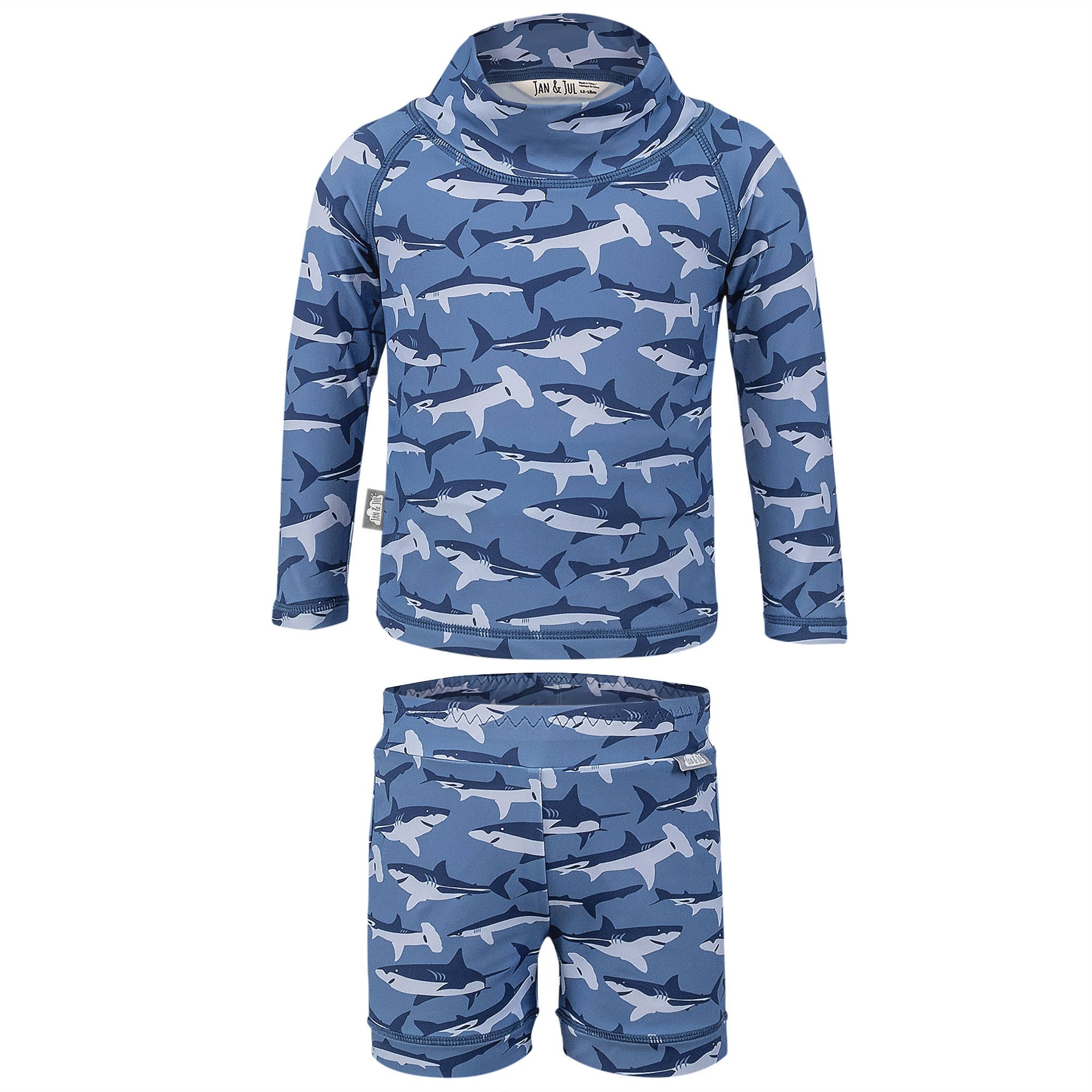 Shark | Long Sleeve 2-pc UV Swimsuit