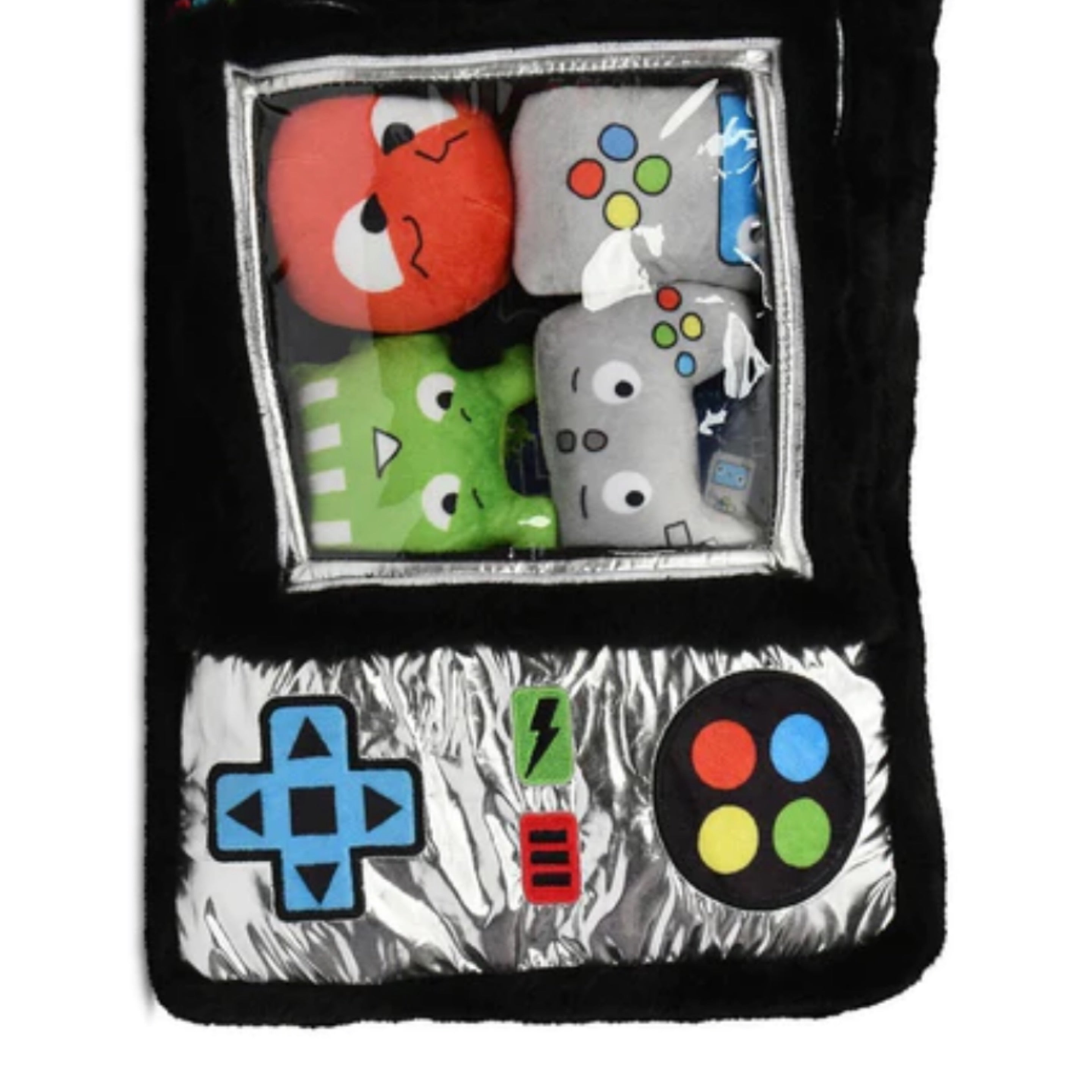 Iscream Video Game Packaging Fleece Plush