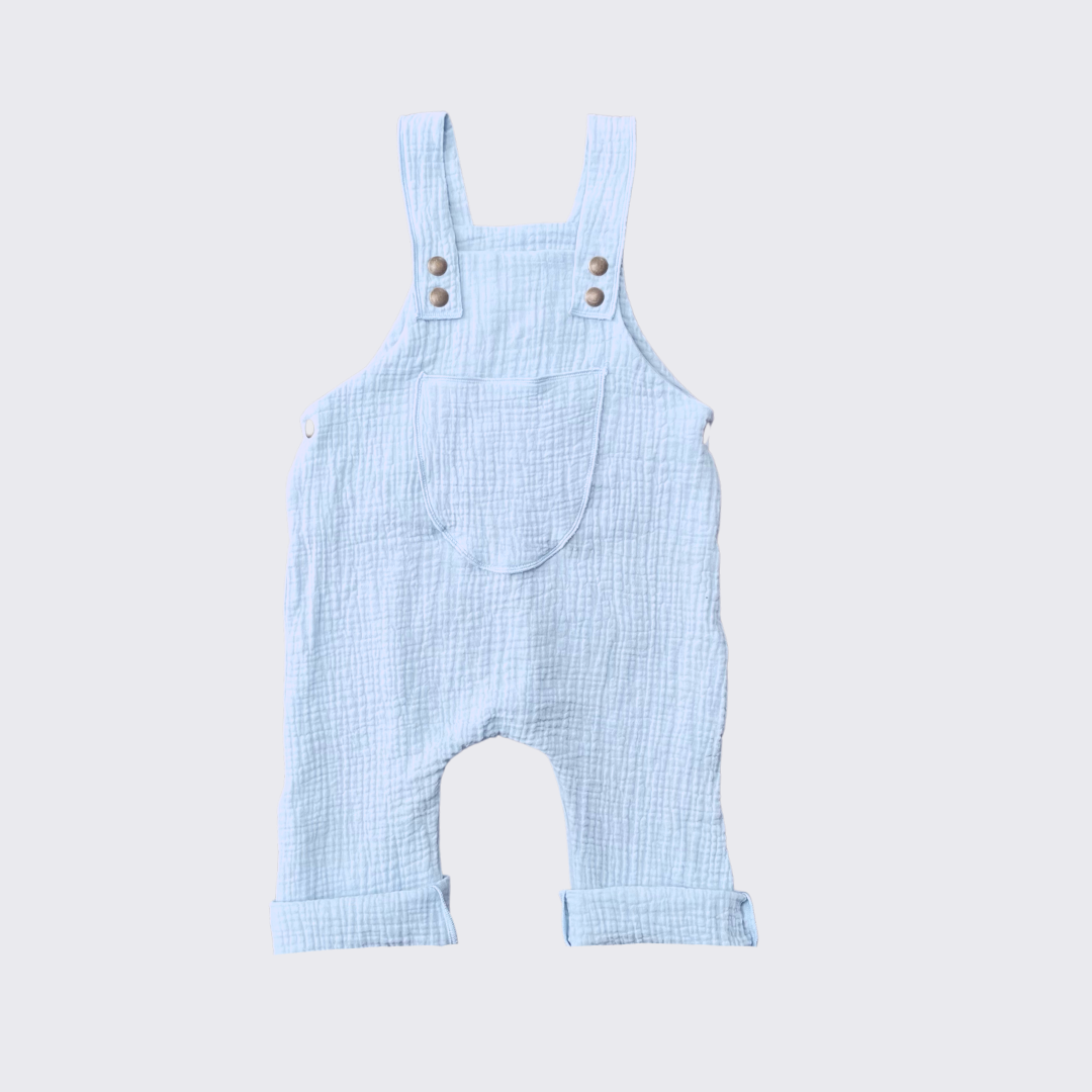 COTTON GUAZE OVERALLS