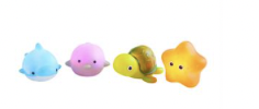 Dinosaur Light Up Bath Toys