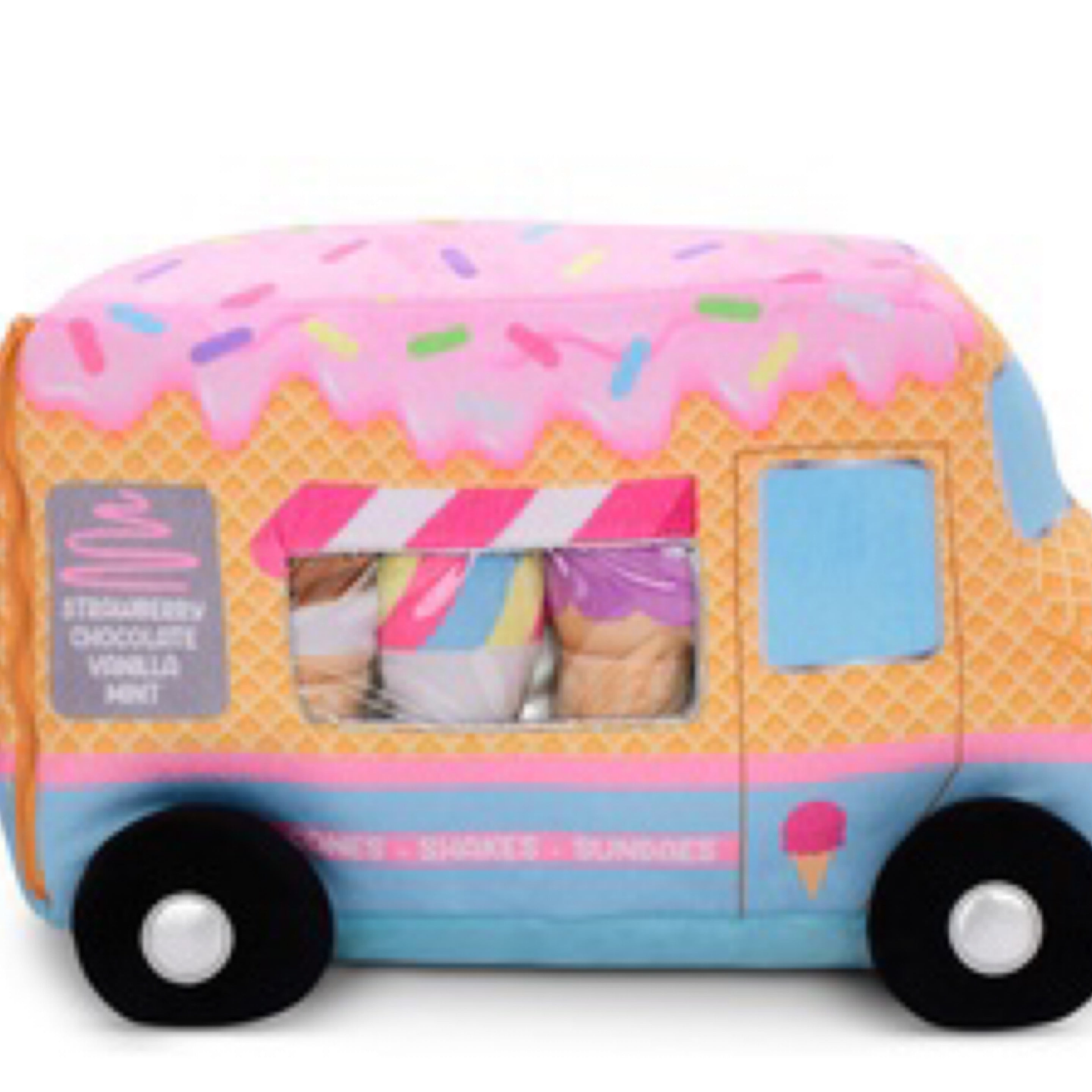 Iscream ice cream Truck Plush Toy