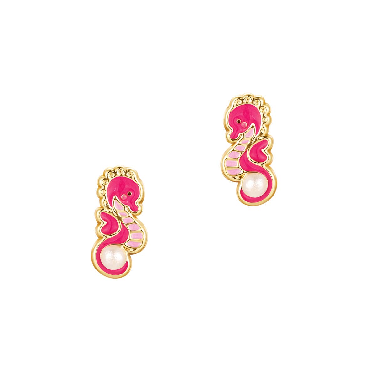 SEAHORSE CUTIE STUD EARRINGS