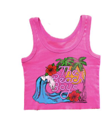 Rowdy Sprout Tiny Dancer Elton John Not Quite a crop Tank