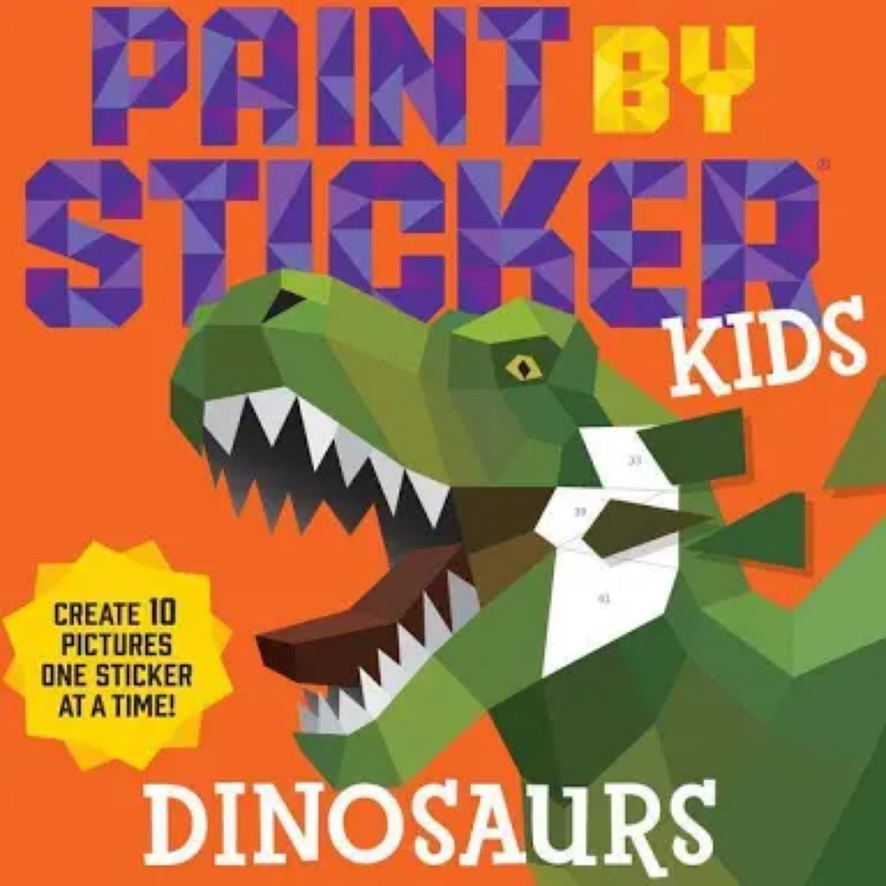 Paint By Stickers Dinosaur