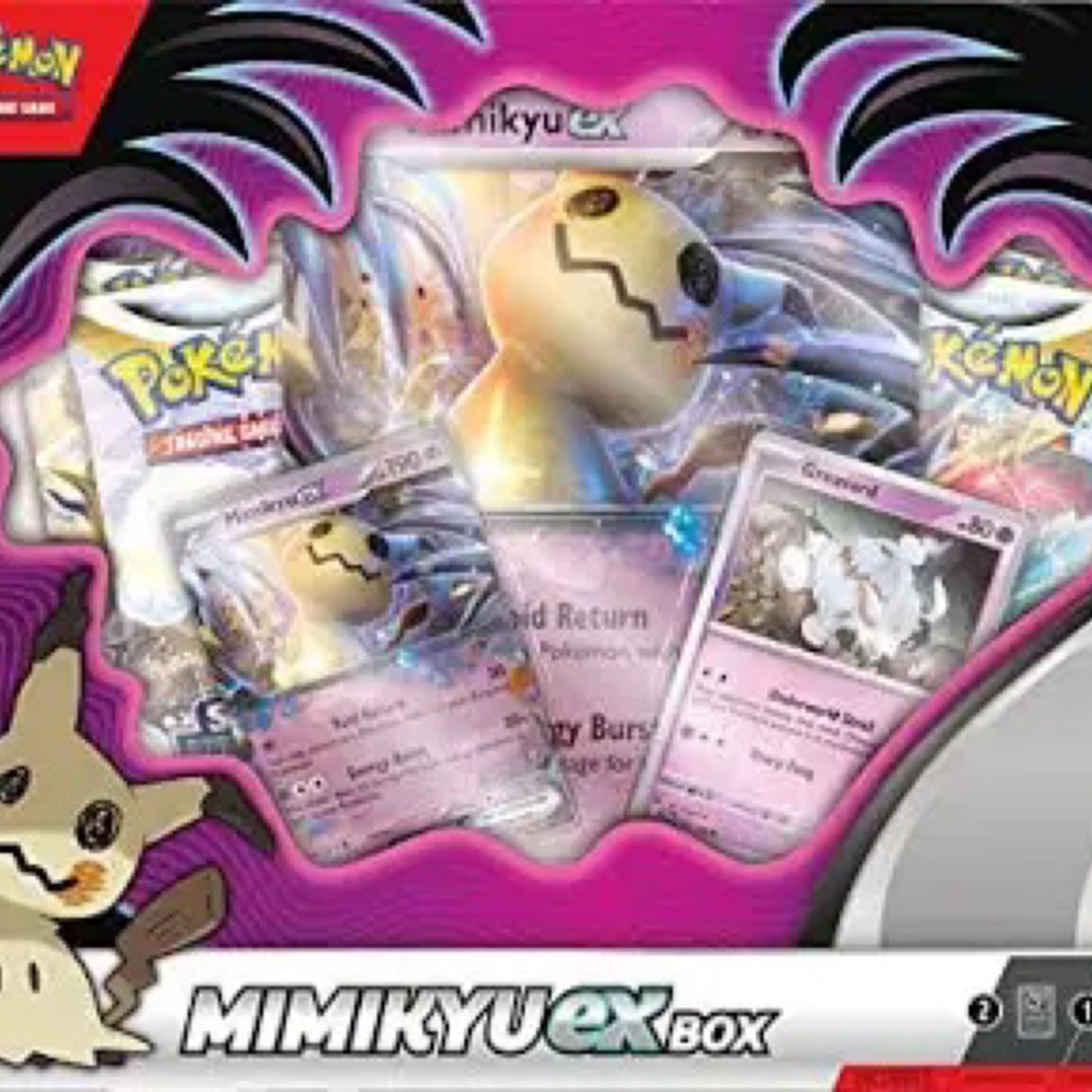 Pokémon Mimikyu Ex Box