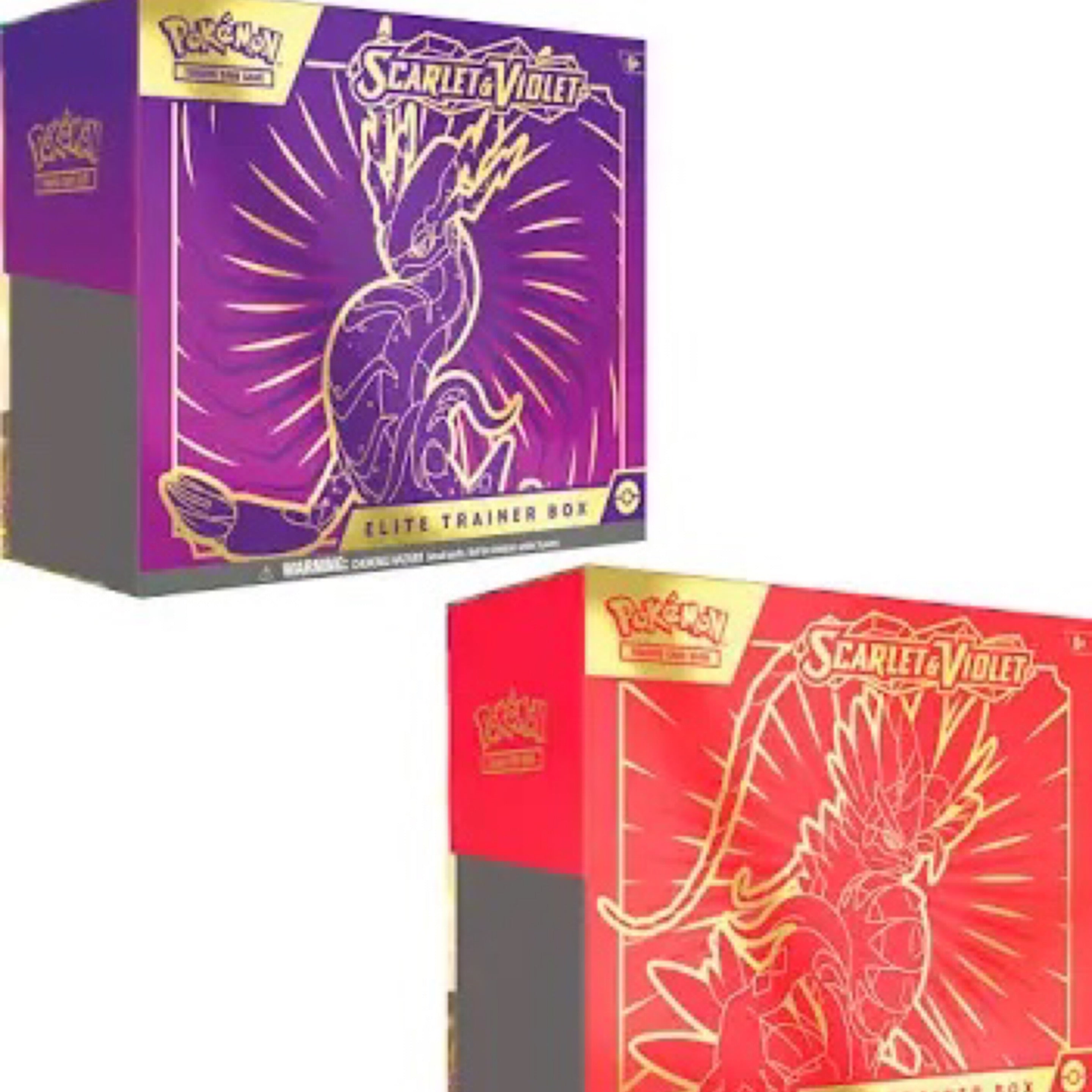 Pokémon elite trainer box – scarlet and violet