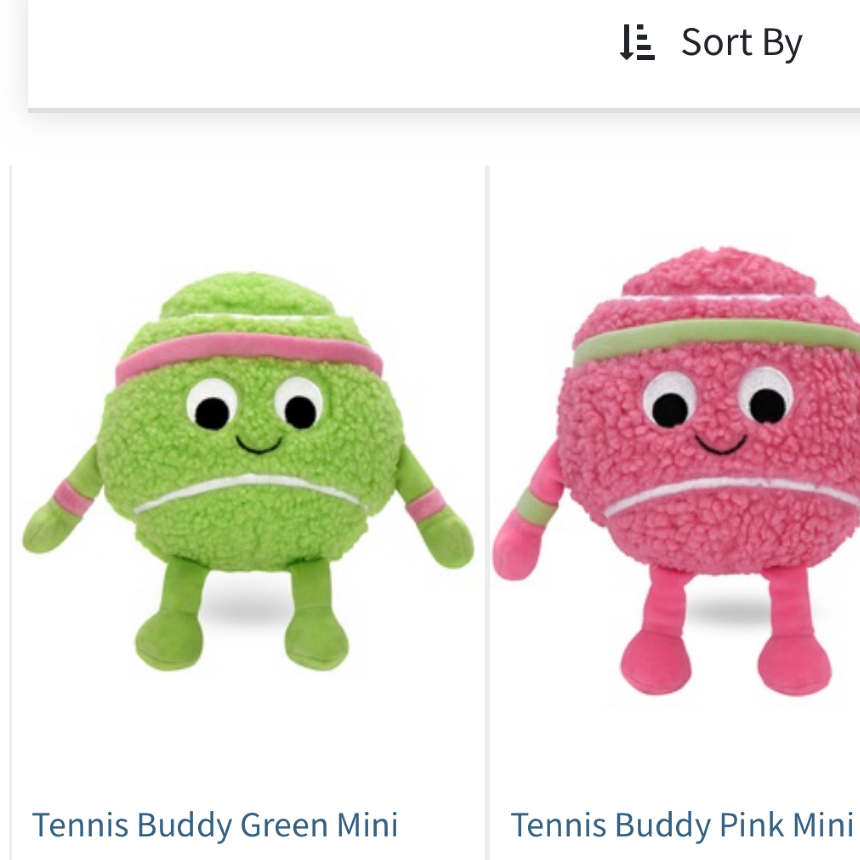 Iscream Tennis Buddy Mini Plush