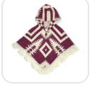Little Poncho- Sky Plum